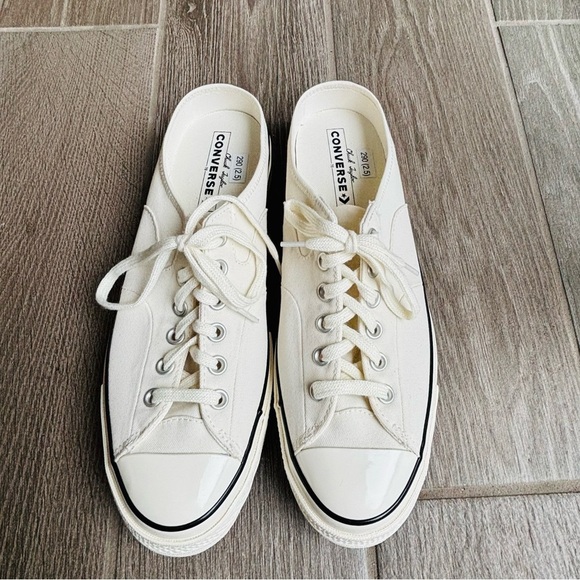 Converse Chuck Taylor unisex Slip On White New Sneakers size M 10.5 W 12.5 - Picture 2 of 16